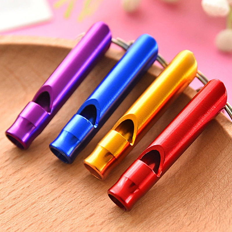 Emergency Whistle Hiking Camping Climbing Outdoors Pack of 5 Colour Choice. 