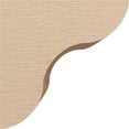 thumbnail image 3 of 10"W x 10"D x 10"H Wide Carmel Rough Cedar Woodgrain TimberThane Corbel, Primed Tan, 3 of 6