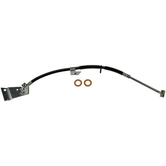 Dorman H620917 Front Driver Side Brake Hydraulic Hose for Specific Dodge Models Fits select: 2003 DODGE RAM VAN