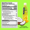 thumbnail image 6 of Aloevine Piña Colada Aloe Vera Drink with Aloe Pulp, 16.9 fl oz, 20 Count Bottles, 6 of 8