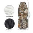 thumbnail image 7 of XYZCANDO Deer Car Seat Covers Front Seats Anti-Slip Camo Forest Automobile Front Seat Covers Removable Automotive Accessories Easy Installation Suitable for Most Cars,SUV,Sedan, 7 of 7