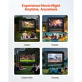 thumbnail image 6 of VEVOR 16FT Inflatable Movie Screen, Inflatable Projector Screen with Portable Storage Bag, 16:9 Easy Set Up Movie Projection for Outdoor Backyard, Home Theater, Theme Party, 6 of 9