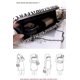thumbnail image 2 of Women Clutch Evening Purses Black - And White Zebra Pattern Wristlet Hobo Bag Crossbody Bag With Chain Strap For Party, 2 of 4