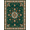 Green Orange Brown, Pattern 4, variant on ODIKA 2'x3' Washable Doormat Cabin Wilderness Creatures Interlocking Design Neutral Earth Tone for Entryway, Kitchen, Laundry Room, Non-Slip, Low Pile