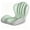 Green, variant on Ergonomic Memory Foam Seat Cushion, L-Shaped Chair Cushion for Lower Back Support, Car Driving, Long Sitting(Green)