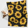 thumbnail image 6 of Pofeuu Sunflower 6 Print Puppy Blanket,Dog Blankets,Pet Blanket Cozy Cat Blankets for Indoor Cats, Fuzzy Pet Blanket for Kitten Doggy Dog Blankets-Large, 6 of 8