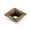 Burnished Bronze, variant on Schaub And Company 440-MB Finestrino 1-1/4" Center To Center Modern Fluted Open Square