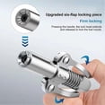 thumbnail image 4 of 10000PSI Grease Gun Tool Coupler Nozzle Hose Pump Car Syringe Lubricant Tip NPT1/8 Adapter Leak-Free Repair Accessories, 4 of 5