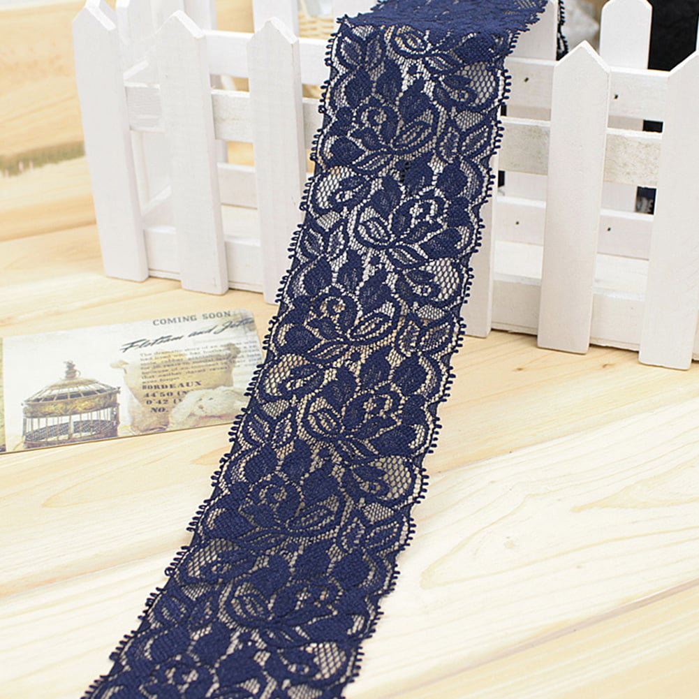 Ribbon Trim Strap Sewing Dress Bag Bridal Decor 1.5 cm wide purple 