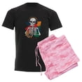 thumbnail image 6 of CafePress - A Skeletal Figure With A T Shirt Featuring - Men's Dark Loose Fit Cotton Pajama Set, 6 of 7