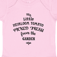 thumbnail image 4 of Inktastic My Little Heirloom Tomato Picked Fresh From the Garden Boys or Girls Baby Bodysuit, 4 of 5