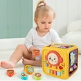 thumbnail image 7 of ToyKingdee 6-in-1 Activity Cube – Toys – Activity Cube – Perfect Car Seat Travel Toys, 7 of 7