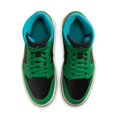 thumbnail image 3 of Women's Jordan 1 Mid Black/Lucky Green-Aquatone (BQ6472 033) - 6, 3 of 4