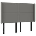thumbnail image 6 of vidaXL Headboard with Ears Dark Gray 79.9"x6.3"x46.5"/50.4" Fabric, 6 of 39