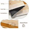 thumbnail image 6 of Burnt Orange Ombre Stripe Round Area Rug 4 FT, Non Slip Indoor Outdoor Rug, Farmhouse Striped Gradient Washable Soft Circular Carpet Non-Shedding Floor Mat for Coffee Table Nursery Foyer Balcony, 6 of 8