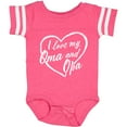thumbnail image 3 of Inktastic I Love My Oma and Opa in White Chalk Heart Boys or Girls Baby Bodysuit, 3 of 5