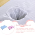 thumbnail image 3 of Bearachild Algodón masaje cara agujero cubierta de un solo transpirable cosmético belleza cama toalla cojín reposacabezas ropa de cama almohadillas Juegos de cama Rosado Bearachild HA065400-02, 3 of 6