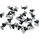 thumbnail image 3 of Maojin Halloween Decoration 20 PC Halloween Plastic Black Spider Joking Toys Decoration Realistic, 3 of 3