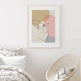 thumbnail image 2 of pitrice 2 Pcs Painting with Frame Abstract Figure Graphic Posters Unfading Printing Decoration Pictures for Bedroom Living Room Corridor, 2 of 6