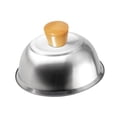 thumbnail image 4 of yuksok Cheese Melting Dome Basting Cover 6.3" Grilling Dome Cover for Steaming Cooking, 4 of 9