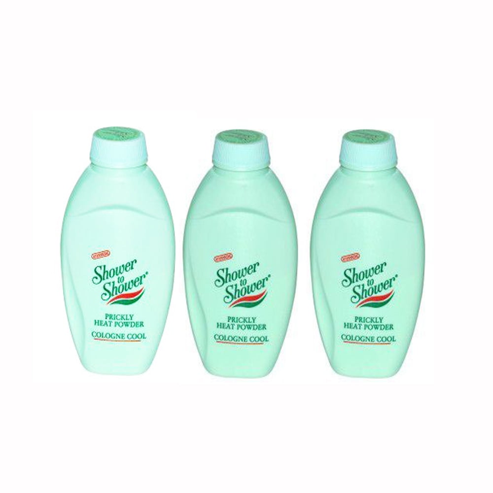Shower To Shower Prickly Heat Powder Cologne Cool 50 G (Pack Of 3)