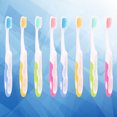 thumbnail image 2 of cepillos de dientes plegables de viaje con cerdas para adultos, herramienta de cuidado bucal (color aleatorio), 2 of 8