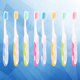 thumbnail image 2 of cepillos de dientes plegables de viaje con cerdas para adultos, herramienta de cuidado bucal (color aleatorio), 2 of 8