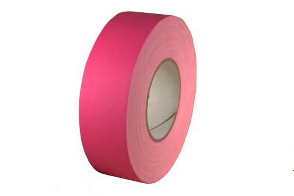 Spike Tape 11.8mil Non-Reflective Cloth Gaffers Red 2 x 60 24 Rolls 
