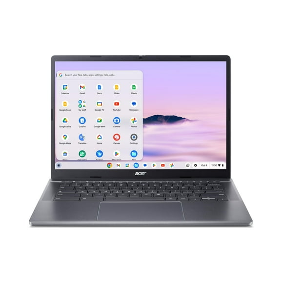 Acer Chromebook Plus 514 Laptop with Google AI – 14" WUXGA 1920 x 1200 IPS Touch Display | AMD Ryzen 3 7320C | 8GB LPDDR5X | 128GB eMMC | Wi-Fi 6E | FHD