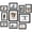 Black, variant on Povrgive Picture Frames Collage Wall Decor, Gallery Wall Frame Set of 10