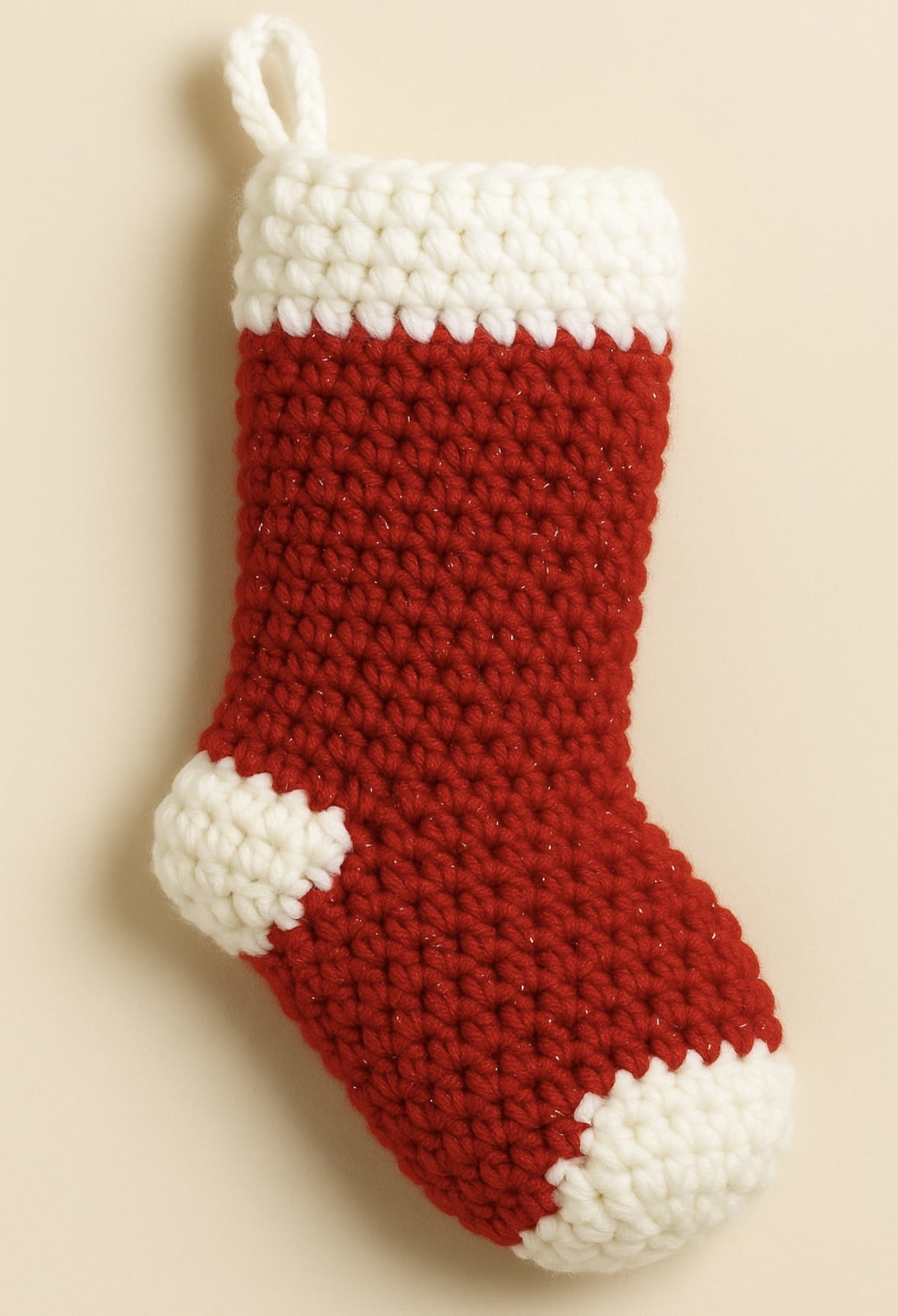Fun Express Red Twinkle Medium Weight Acrylic Yarn - 2 Skeins