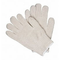 Mcr Safety Heavy Wght 100 per Cotton Natural,M,PK12 9506SM