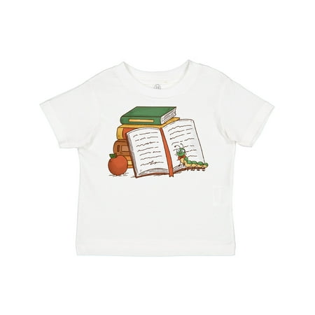 

Inktastic Tiny Library Bookworm Gift Toddler Boy or Toddler Girl T-Shirt