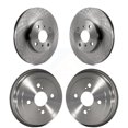 thumbnail image 1 of CMX Front Rear Disc Brake Rotors Drums Kit for Car Toyota Echo K8-101977, 1 of 11