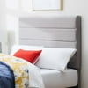 Gap Home Channeled Upholstered Headboard, Full/Full XL, Gray