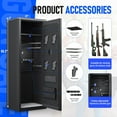 1014 Gun Safe,Gun Safe for Rifle and Pistols,Metal Gun for