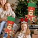 thumbnail image 5 of Christmas Decorations Santa Claus Socks Christmas Tree Ornaments Christmas Socks Gift Bags Christmas Gift Bags, 5 of 6