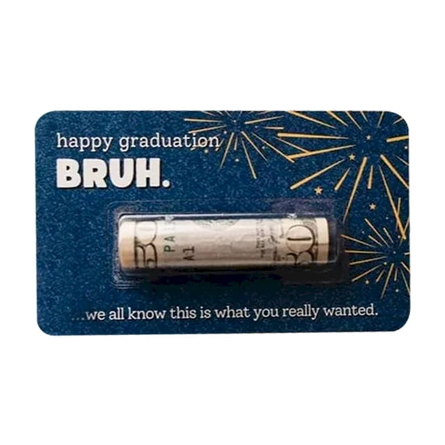 Gkeoshab Home Textile Storage Storage case Holder Handmade Bruh Funny Holder For Graduations & Stylish Holder Perfect For Any Graduations Celebration Home & Garden