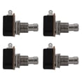 thumbnail image 1 of 4X Guitar Pedal 2 Pin SPST Momentary Effects Push Button Foot Switch, 1 of 8