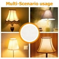thumbnail image 2 of CIMAXIC 2Pcs Beige Ceiling Lamp Shade Diffuser with Soft Light Diffuser for Pendant Light Fixtures, 2 of 6