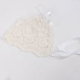 thumbnail image 3 of ITFABS Babies Prop Bonnets, Floral Lace Ruffle Edge Bottom Straps Tie Photography Cap, 3 of 4