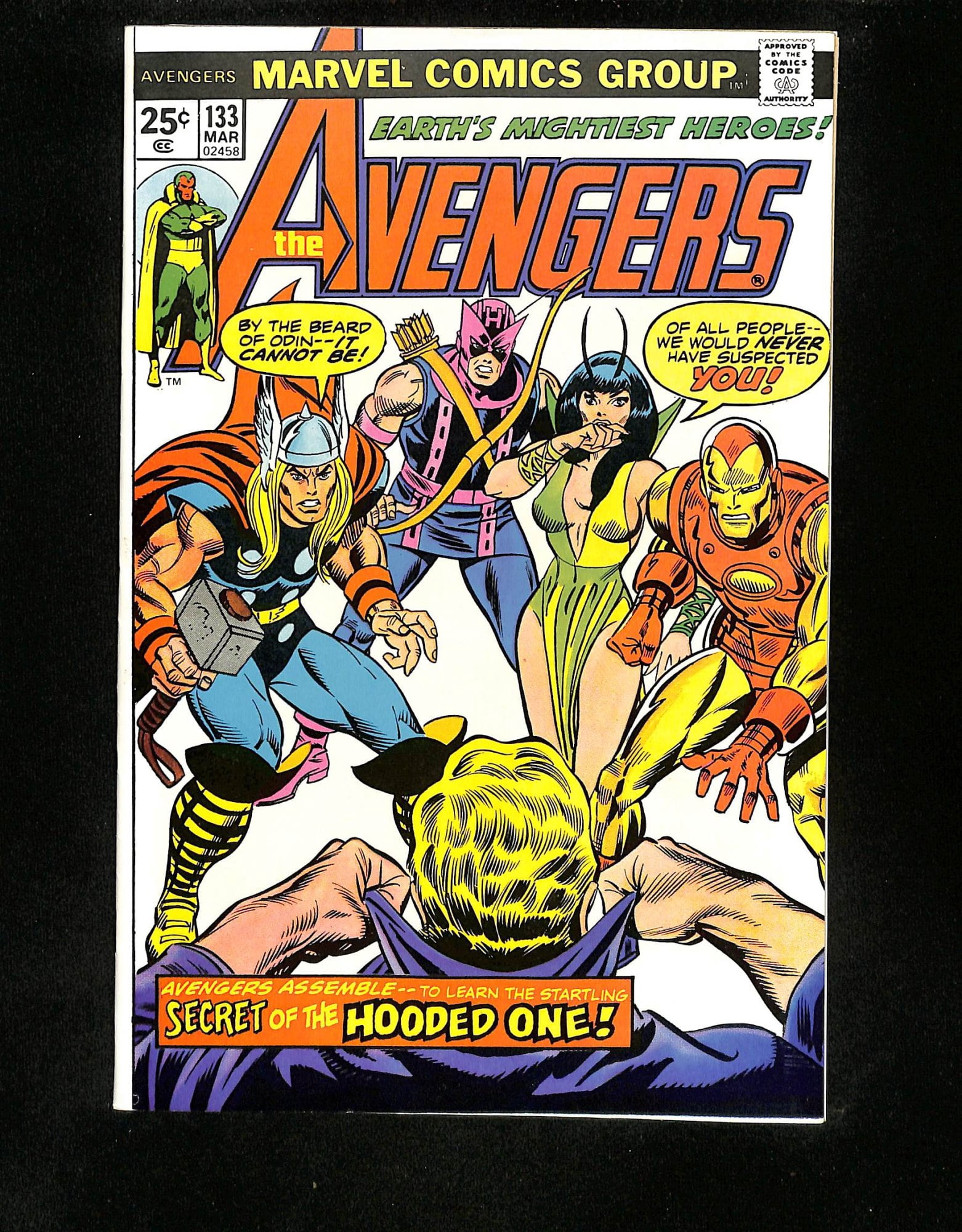 Cover of The Avengers #133