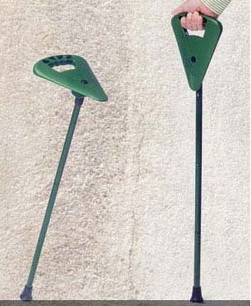 Original Lightweight Walking Stick / Cane and Seat from Flipstick - Black - Walmart.com
