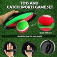 thumbnail image 2 of Baweave Toss and Catch Ball Game Set 8 Discs & 8 Balls Velcro Catching Ball Set Beach Games Yard Games Suitable for Family Teens Adults, 2 of 7