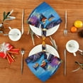 thumbnail image 4 of Village Boats Cloth Napkins Set of 4,20x20 Inches Napkins Cloth Washable Reusable Soft for Dinner,Wedding,Parties,Home Dinner,Tableative Decor Gift, 4 of 7