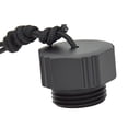 thumbnail image 4 of Tapa antipolvo para buceo, cubierta de válvula de tanque Din unida con cuerda, cubierta protectora ligera y resistente, tapón antipolvo para piezas de Hilo Externo Negro, 4 of 8