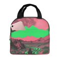 thumbnail image 1 of Disketp Neon Desert Moon Bolsa Térmica para Almuerzo para Hombre y Mujer, Ideal para Trabajo, Senderismo y Picnic, 1 of 8