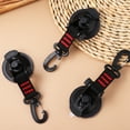 thumbnail image 3 of 4 Pcs Ventouses Robustes Crochets de Fixation Accessoires de Camping en Voiture, 3 of 8
