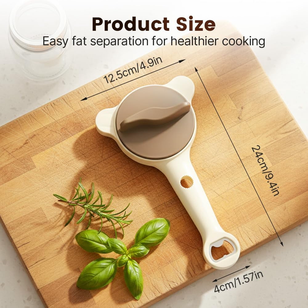 Wrongduck 2026 New 4 in 1 Jar Opener Adjustable Stainless Steel Lid Remover Multi Function Bottle Opener for Jars Bottles Cans