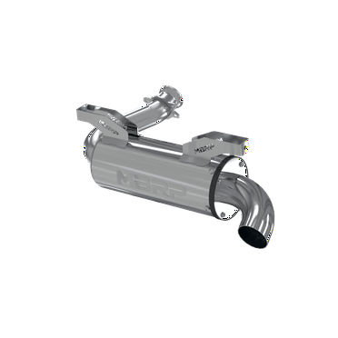 MBRP Exhaust AT-9801PT Performance Series Single Muffler